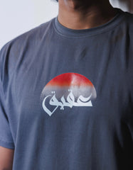 GREY AQEEQ T-SHIRT